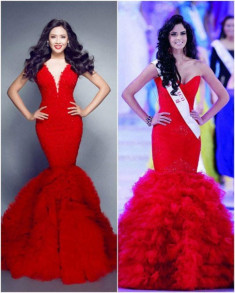 Váy áo Nguyễn Thị Loan tại Miss World bị tố ‘đạo ý tưởng’