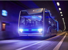 Choáng ngợp trước vẻ đẹp của chiếc xe bus tương lai của Mercedes