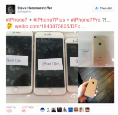 iPhone 7 sẽ có đến 3 phiên bản gồm iPhone 7, 7 Plus, 7 Pro