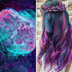 ‘Sang chảnh’ hơn với mốt tóc nhuộm galaxy đầy màu sắc