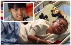 Bé gái Singapore ung thư vẫn làm toán đến phút cuối đời