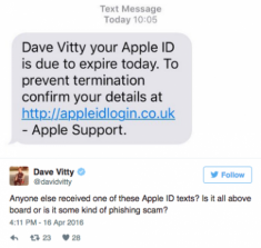 Cẩn thận với chiêu mới đánh cắp tài khoản Apple ID