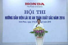 Honda tổ chức cuộc thi Hướng dẫn viên Lái xe an toàn xuất sắc năm 2016