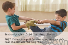 Những cách phạt con khéo léo giúp trẻ tiến bộ và thông minh