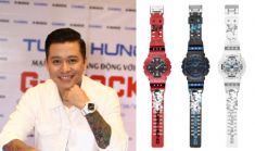  Ra mắt đồng hồ Casio G-Shock phiên bản Tuấn Hưng 