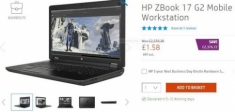  Sự cố trên website bán hàng khiến laptop HP giá chỉ còn 2 USD 