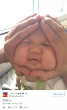 Trào lưu nặn mặt em bé hình cơm nắm gây chao đảo dân mạng