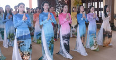 Top 36 Hoa hậu Biển Việt Nam 2016 đọ sắc trong tà áo dài