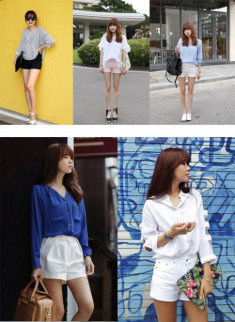 Quần short nữ đẹp Hàn Quốc trẻ trung năng động cho bạn gái đón hè 2017