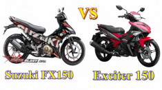 Suzuki FX150 vs Exciter 150