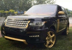  Bộ vành Rồng vàng hàng độc cho Range Rover 