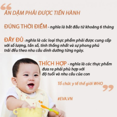 Cẩm nang ăn dặm “toàn tập” dành cho bé 5-6 tháng tuổi