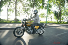 Cận cảnh hàng hiếm Honda CB750 Four dọn lại của biker Hà Thành