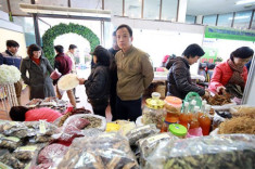 Cận tết đi “chợ” đặc sản rừng giữa Thủ đô