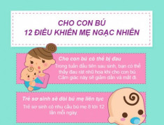 Cho con bú: 12 điều bác sĩ không nói với mẹ