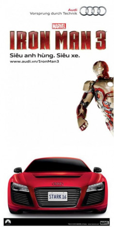  Dấu ấn Audi trong ‘bom tấn’ Iron Man 3 