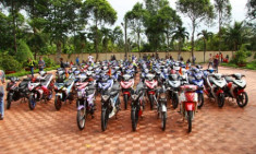  Hơn 200 xe Exciter hội tụ ở Tiền Giang 