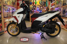 Honda Vario 150 ốp Carbon cùng nhiều đồ chơi cực chất