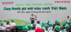  Honda Việt Nam tổ chức ‘Ngày hội trồng rừng’ 2016 