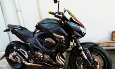 Kawasaki Z800 trong bản độ nhiều đồ chơi hàng hiệu của biker Cần Thơ