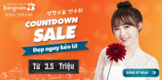 Khuyến mãi thẩm mỹ lớn trong chương trình countdown sale cuối năm 2016.