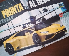  Lamborghini Cabrera lộ ảnh trên tạp chí 