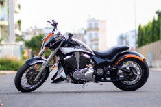  Lột xác Honda Shadow 400 tại Sài Gòn 