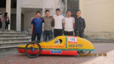 “Siêu xe” đi gần 1.000km hết 1 lít xăng của sinh viên Việt