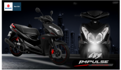 Suzuki Impulse Phiên bản Matte Black bất ngờ được ra mắt
