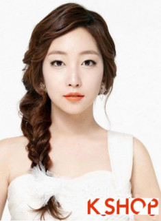 Tạo kiểu tóc cô dâu đẹp như các sao Hàn Quốc 2017 xinh xắn đáng yêu