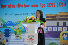  Toyota Việt Nam cùng học sinh tìm hiểu an toàn giao thông 