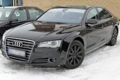  Audi S8 2011 lộ diện giữa tuyết trắng 