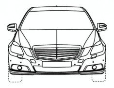  Mercedes để lộ bản vẽ E-class limousine 