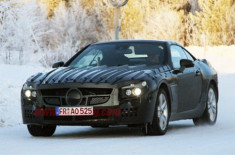  Mercedes SL 2011 lộ diện trong tuyết trắng 