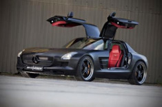  Siêu xe Mercedes SLS AMG độ toàn đen 