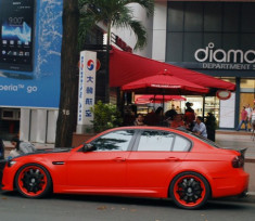  BMW serie 3 độ mang biển đẹp Sài Gòn 