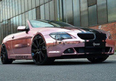  BMW serie 6 sáng bóng với màu hồng champagne 
