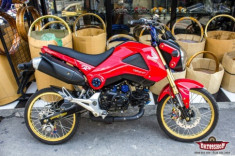 Honda MSX dọn phong cách đầy chất chơi của biker Thái