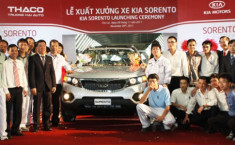  Kia Sorento lắp ráp tại Việt Nam xuất xưởng 