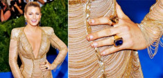  Jennifer Lopez, Blake Lively phủ vàng lên móng tay tại Met Gala 