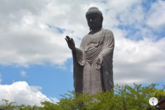 Nghìn tượng Phật trong lòng tượng đồng lớn nhất Nhật Bản 