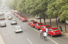  Đám cưới toàn xe Volkswagen đỏ ở Trung Quốc 