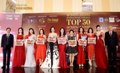 Doanh nhân Đặng Thị Xuân Hương được vinh danh trong Top 50 Nữ lãnh đạo tiêu biểu toàn cầu 2017