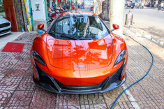  Siêu xe McLaren 650S mui trần của đại gia Sài Gòn 