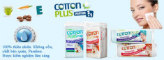 Phát ‘sốt’ với bông tẩy trang cao cấp Cotton Plus 2 trong 1 từ Ý