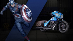 Cận cảnh Harley-Davidson Street Glide Special phiên bản Captain America