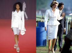 Khán giả xúc động khi công nương Diana được tái hiện trên sàn diễn của tuần lễ thời trang Paris