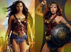 Minh Tú cosplay “nữ thần” Wonder Woman siêu gợi cảm ngày Halloween