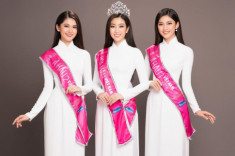 3 mỹ nhân đẹp nhất Hoa hậu Việt Nam 2016 khoe sắc với áo dài trắng thuần khiết