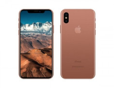 Apple chuẩn bị tung ra phiên bản màu ‘blush gold’ cho Iphone X.